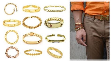 gold bracelet for men india